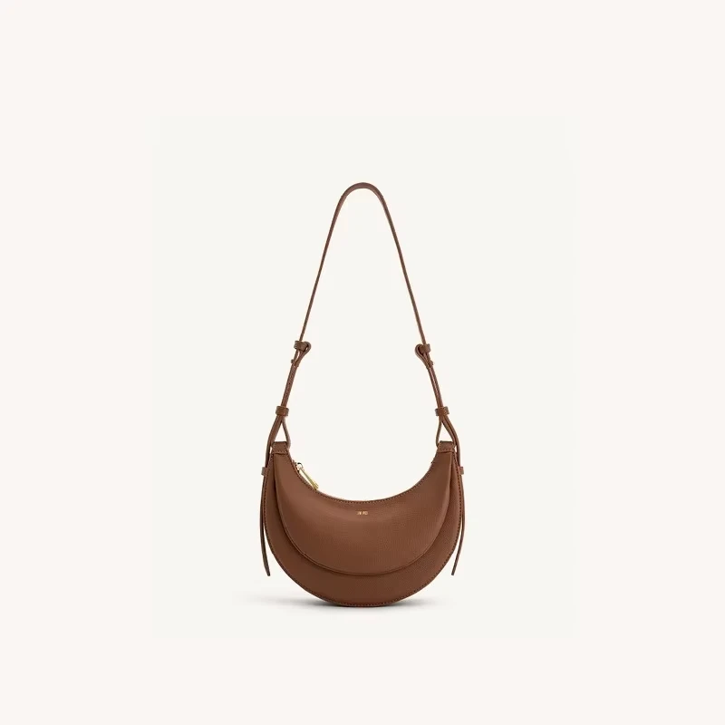 New crescent shaped bag with niche design shaped semi-circular bag single shoulder underarm bag, women's bag, crossbody tote bag