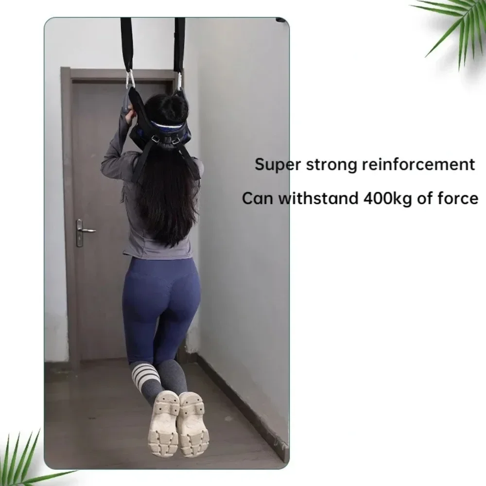 Household Sling Neck Massager Treatment Cervical Traction Belt Neck Exercise Stretcher Horizontal Bar Hook Type Rehabilitation