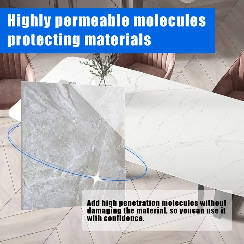 Liquido nanocristallino per lucidatura del marmo per placcatura in cristallo pietra per riparare schiarire l'agente 100