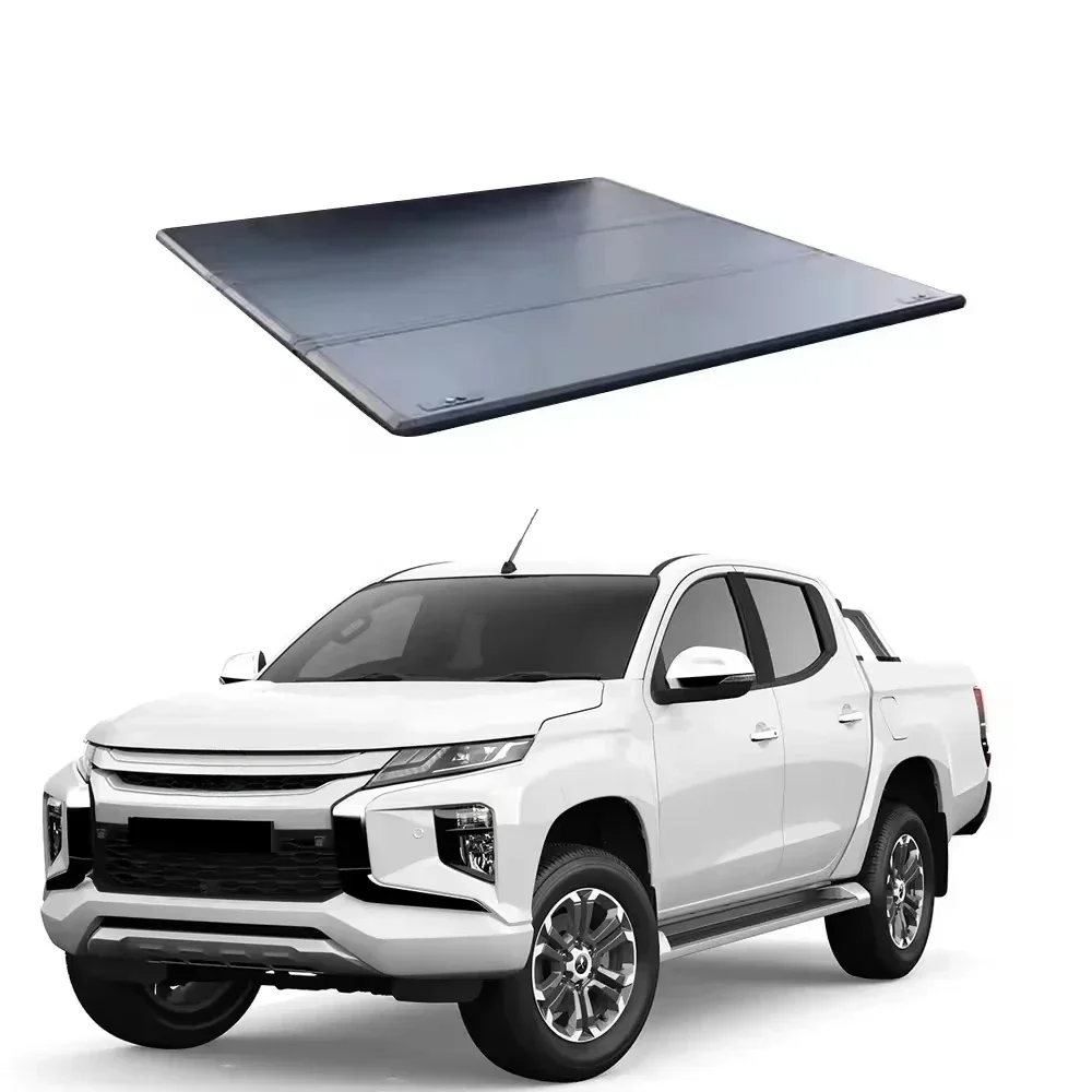 2024 latest model Soft Roll Up Truck Bed Cover Folding Tonneau Cover For Mitsubish L200 Amarok