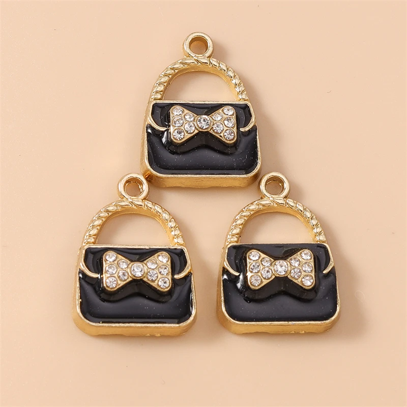 20 Stück niedliche Emaille-Anhänger in Bonbonfarben für Taschen, Ohrringe, Halsketten, Armbänder, DIY-Bastelarbeiten, Schmuckherstellung, Zubehör – Detail 9
