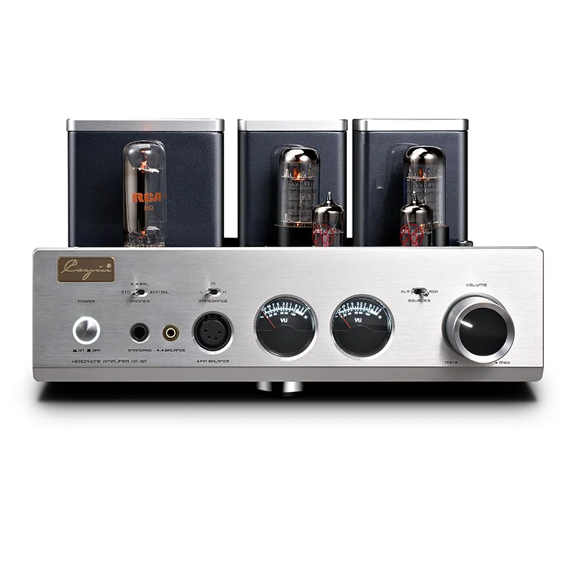 Cayin HA-3A Transformator Gekoppeld Evenwichtige Aangedreven Vacuüm Tube Hoofdtelefoon Versterker