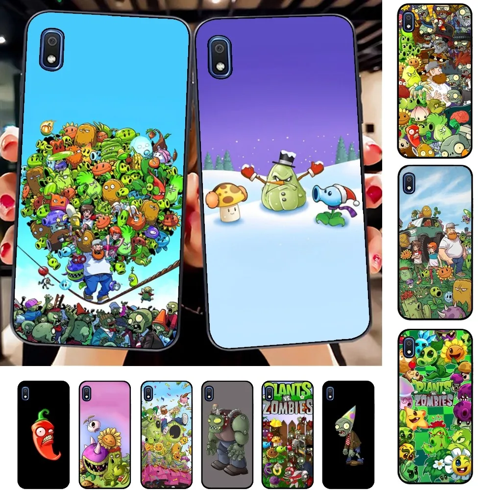 P-plants battle Z-zombie Phone Case For Samsung A 10 11 12 13 20 21 22 30 31 32 40 51 52 53 70 71 72 73 91 13 shell