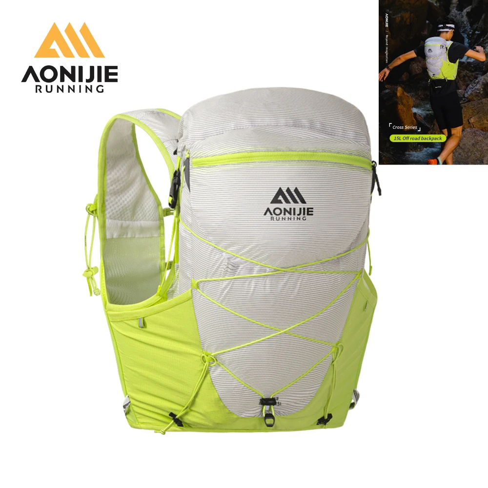 

AONIJIE C9116-15L Large Capacity Professional Trail Running Backpack for Outdoor Cycling Suitable Hiking Mountaineering