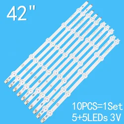 LED Backlight strip For 42inch ROW2.1 TV 42LN5400 42LN542V 42LN575S 42LA615 6916L-1412A 6916L-1415A 6916L-1413A 6916L-1414A