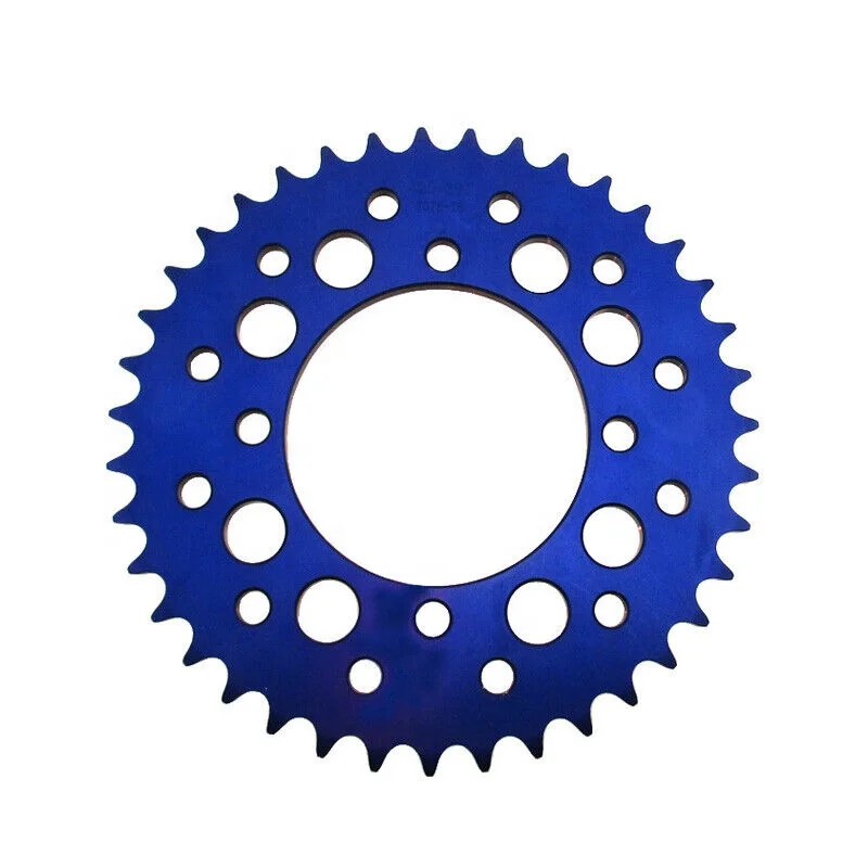 Custom 415 420 428 520 525 530 Pitch CNC 7075 T6 Aluminum Dirt Bike Pit Bike Motorcycle Rear Sprocket