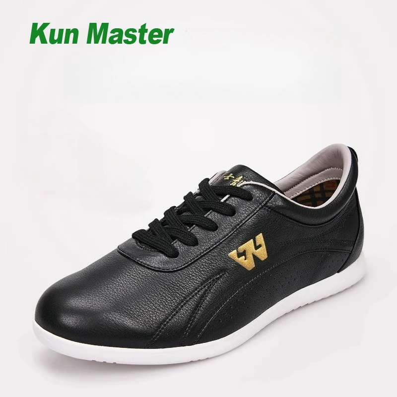 

Обувь для тай-чи, обувь из натуральной кожи премиум-класса из воловьей кожи, легкая нескользящая обувь для ушу, удобная обувь для практики тайцзи