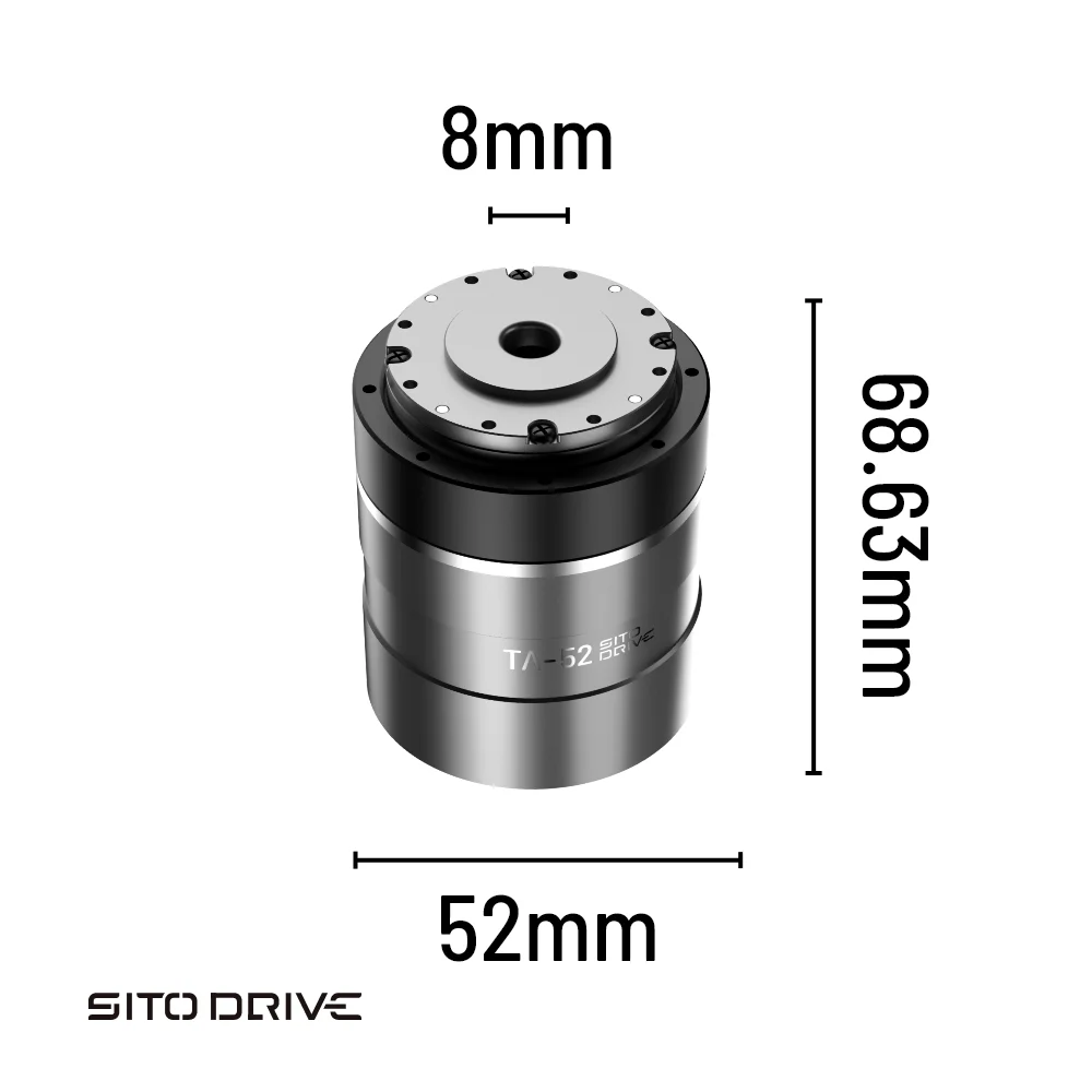 Sito Ta52 Ptz Motor Module Motorised Rs485 Servo Actuator Motor with Brake Dual Encoders Hollow Harmonic All-in-One Robot Joint