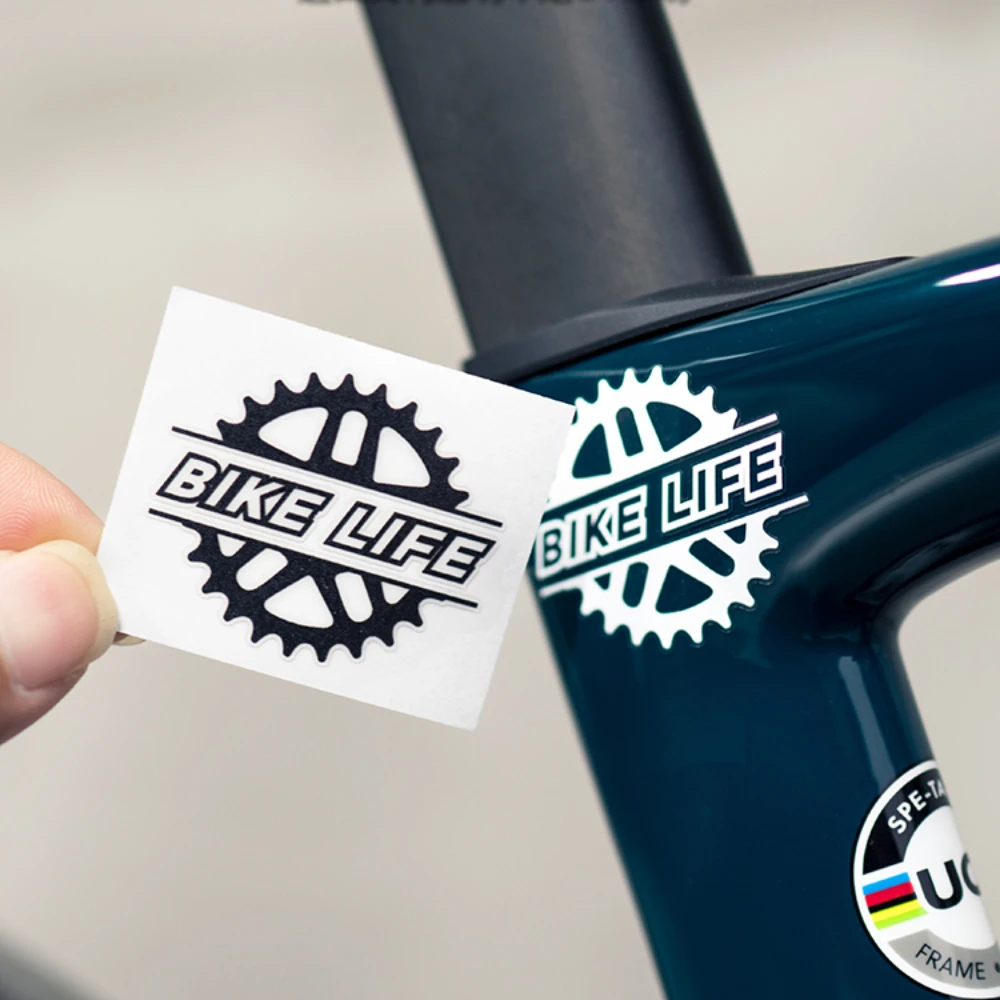 

Наклейки на раму велосипеда, шоссейный велосипед, верхняя трубка, водонепроницаемые Модные украшения «сделай сам», Аксессуары для велосипеда, прочные виниловые наклейки