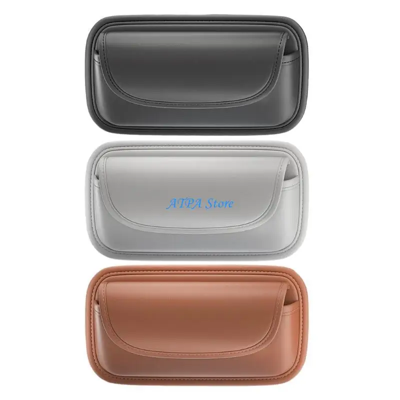 

U13C Vehicle Sunshades Mounted Sunglass Storage, Seal Eyewear Organizers Case, Auto Interior Accessories for Drivers