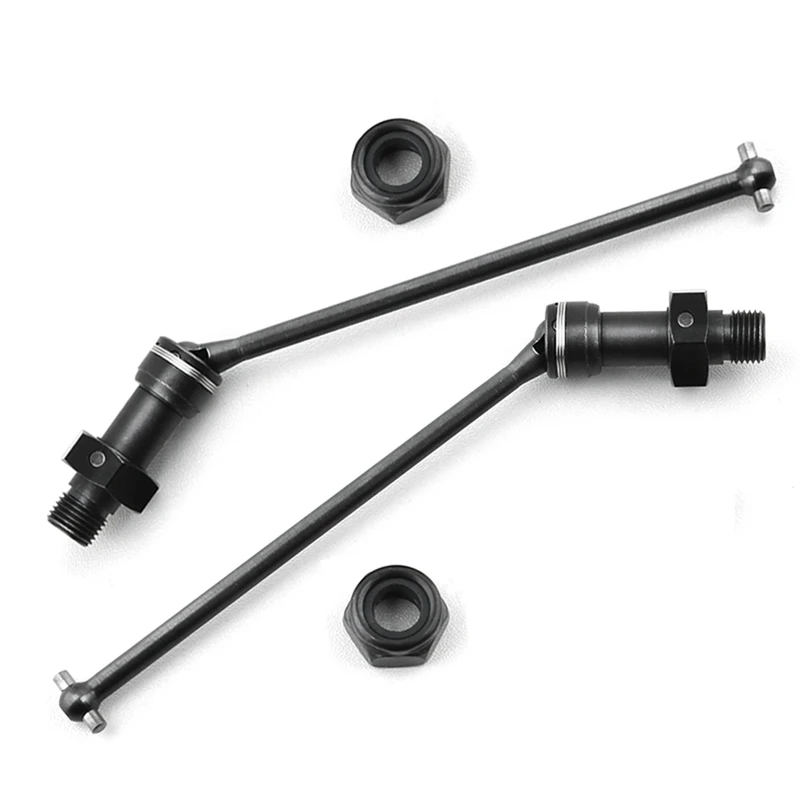 2Pcs Metal Drive Shaft CVD EA1061 for JLB Racing CHEETAH 11101 21101 J3 Speed 1/10 RC Car Upgrade Parts Accessories [No.68 Toy]