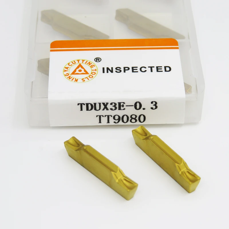 Schlitzschneidklinge TDJ2 TDJ3 TDT4 TDXU3E-0.3 TT9080 TT9030 Verarbeitete Gusseisen- und Edelstahlteile – Detail 1