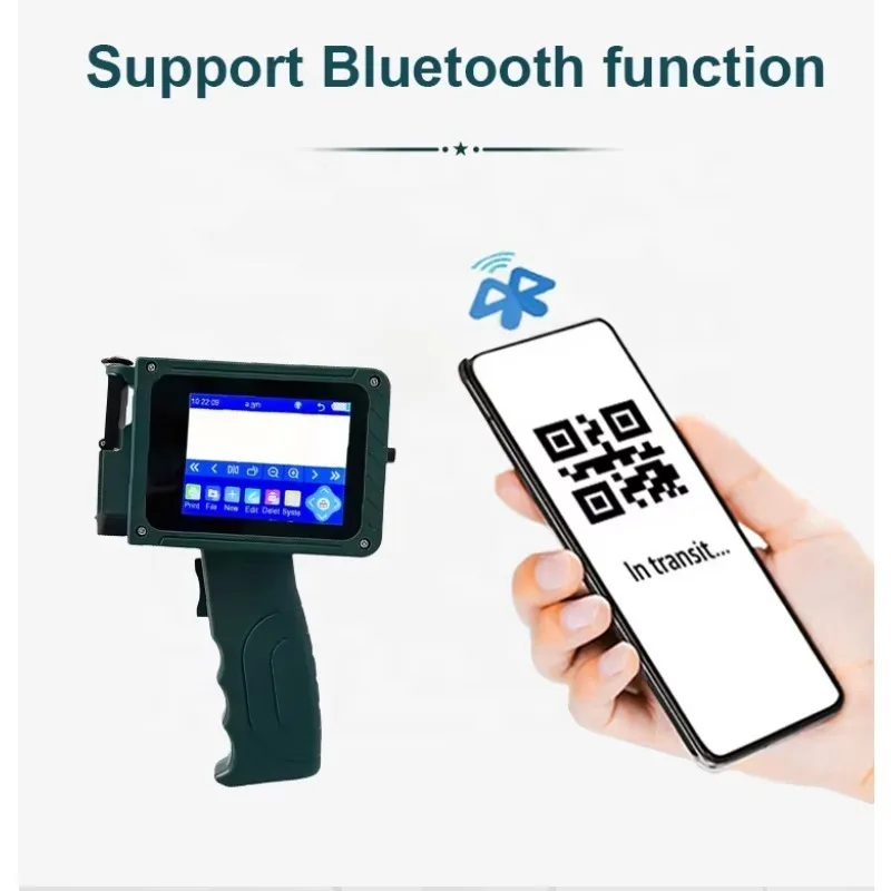 M71z Portable Mini Handheld Inkjet Printer for Egg Eggshell Expiry Date Batch Logo Printing
