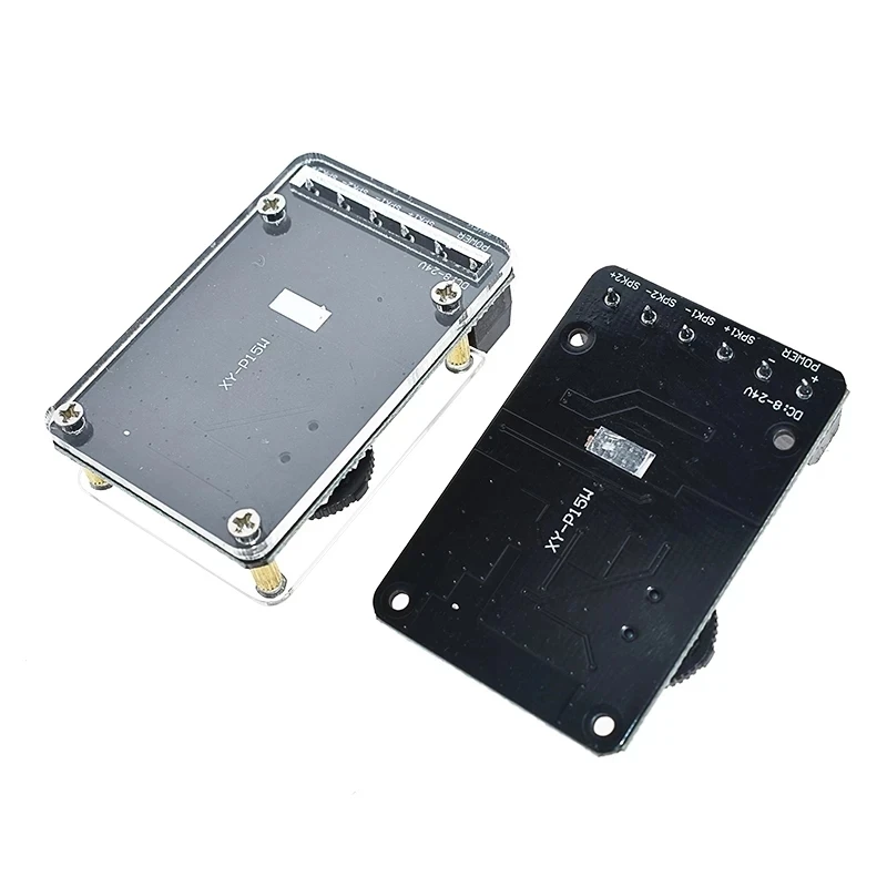 10W/15W/20W/30W/40W Stereo Bluetooth Power Amplifier Board 12V/24V High Power Digital Amplifier Module XY-P15W