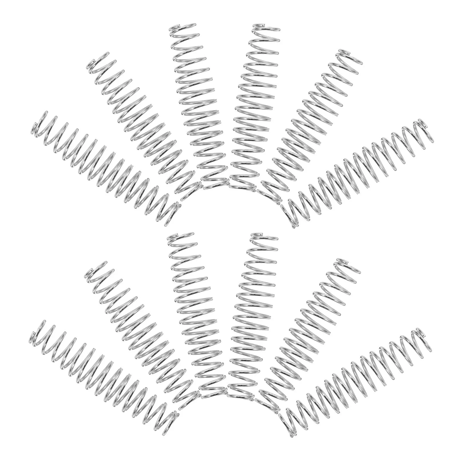 12Pcs Premium Stainless Steel Garden Pruner Spring Replacement Part for Precision Pruners Trimming Scissors Lawn Care Tools