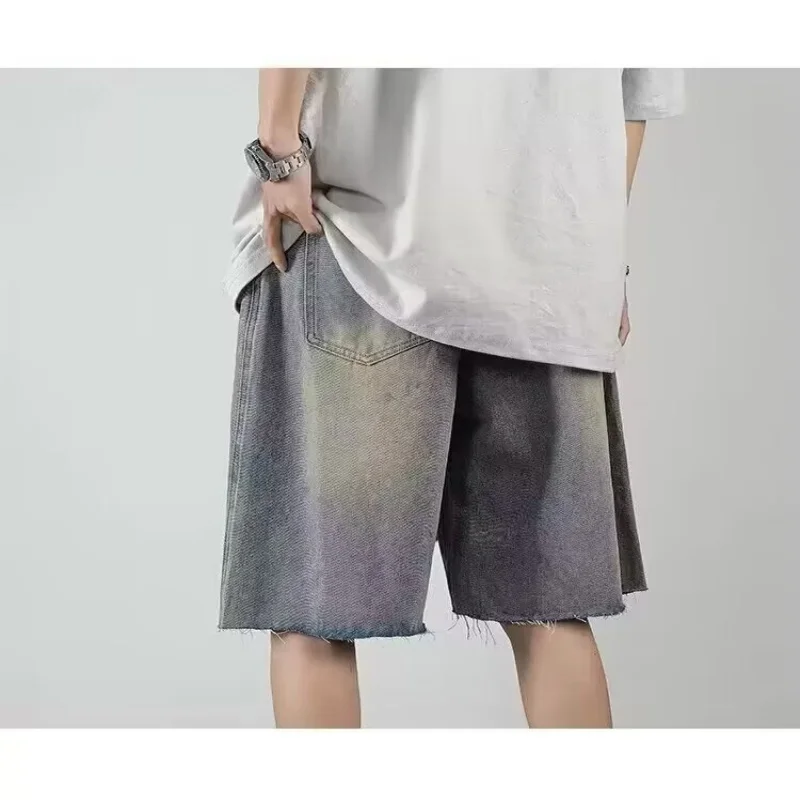 

Новые шорты с китайской вышивкой, мужские летние непринужденные повседневные брюки в китайском стиле, модная брендовая большая спортивная верхняя одежда, 5 углов