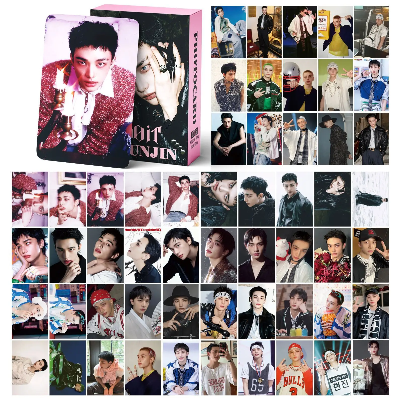 127 قطعة/صندوق Kpop Hyunjin Leeknow DO IT Solo PhotoCards SEUNGMIN Lomo بطاقات للبنين بنات هدايا
