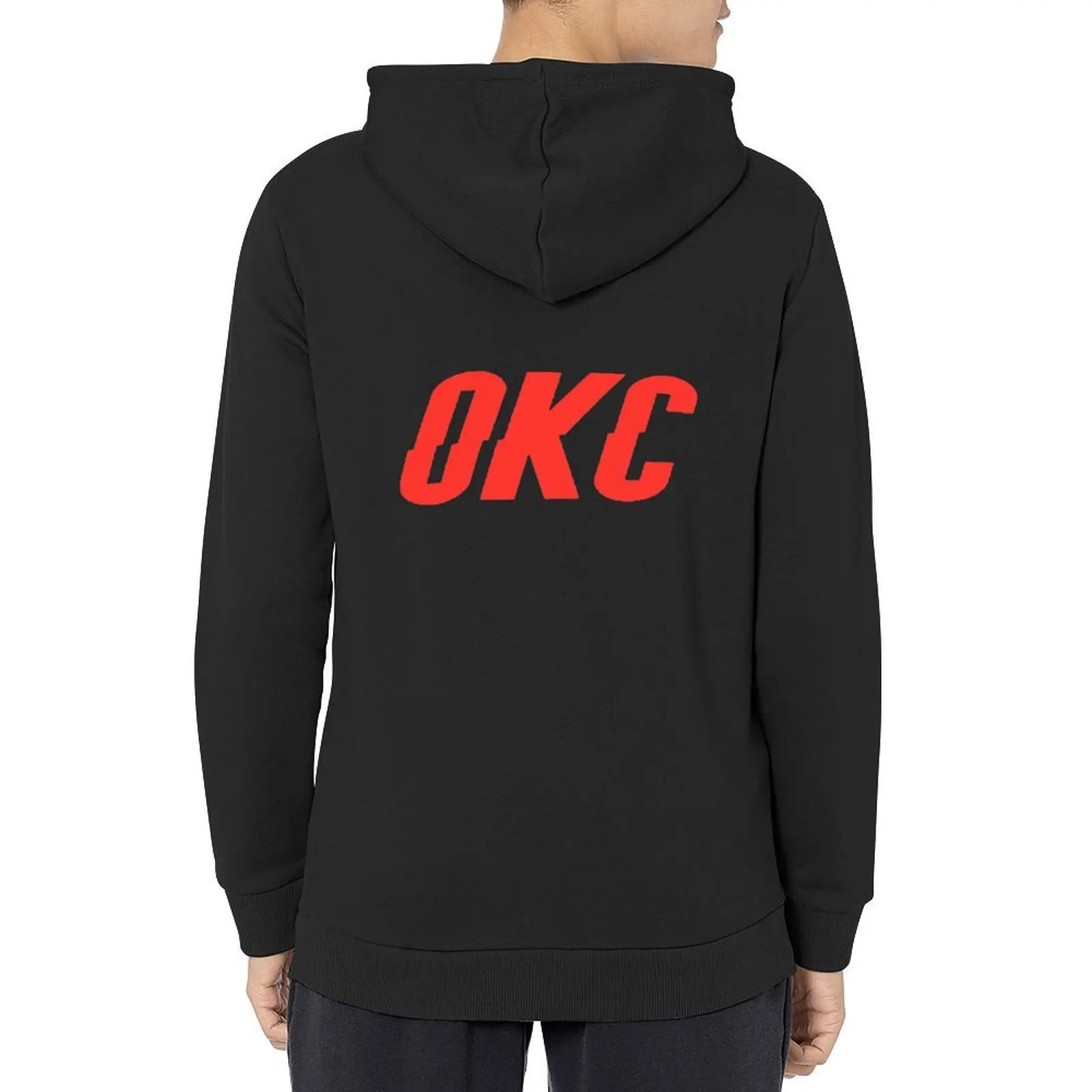 

OKC Hoodie autumn graphic t shirts men aesthetic clothing autumn new products big size hoodie