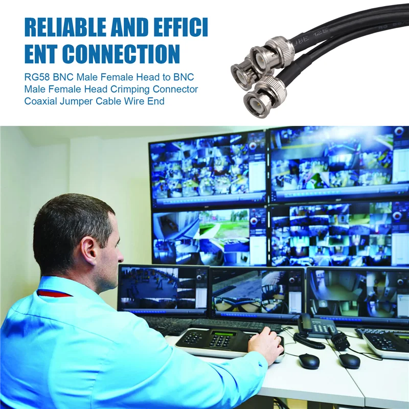 RG58 Bnc Male Plug … - image