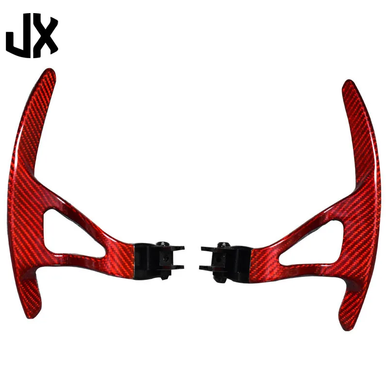 Custom Carbon Fiber Shift Paddles for Nissan GTR R35 R36 CBA DBA Sports-Style Leather Steering Wheel Accessories Model