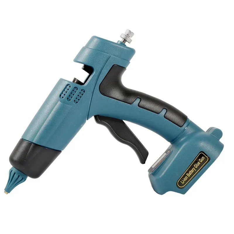 High Quality 100W Electric Glue Gun For Makita Lithium Battery Digital Display Cordless Hot Melt Battery Glue Gun Household Tool