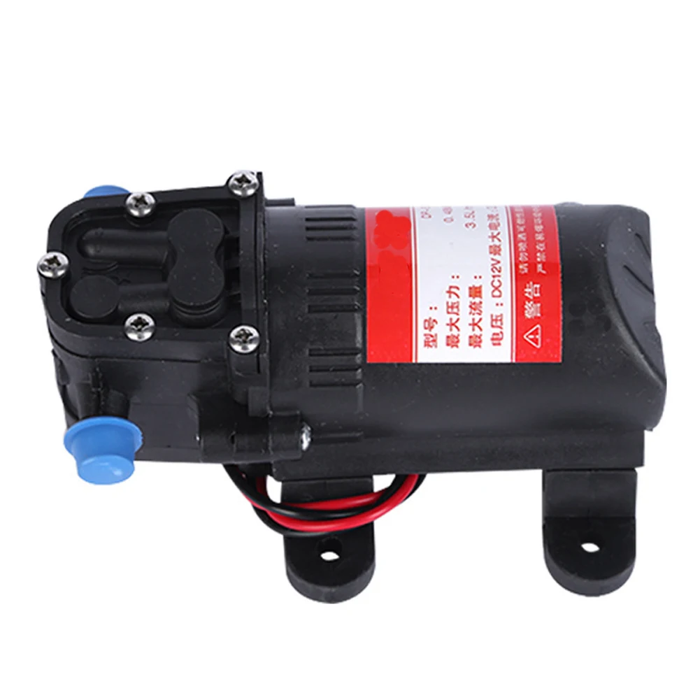 DP-521 12V 70PSI 3.5L/Min Agricultural Electric Water Pump 0.48Mpa Micro High Pressure Diaphragm Water Spray Car Wash Pump