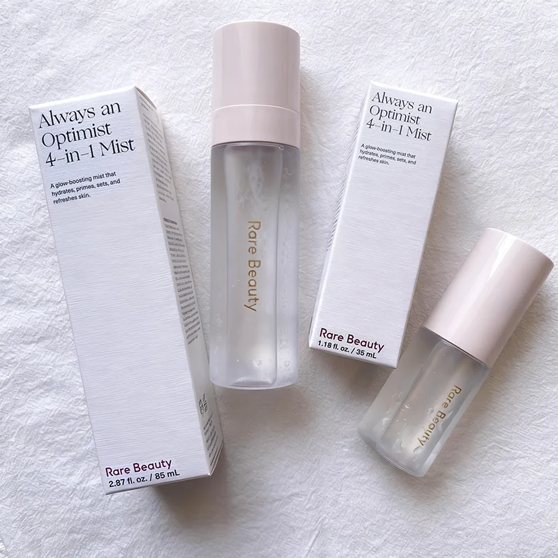 Rare Beauty Pre Makeup Base Cream Makeup Setting Spray 4in1 Refreshing Brightening Hydrating Lasting Makeup Lock Create Fitting