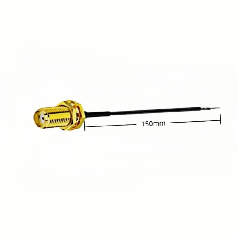 SMA K to  bare wire (PIN) 1.13 cable L=150mm   RF coaxial connection cable/Low-loss signal /RG1.13 150mm/4-part set  ~6GHz RF  c