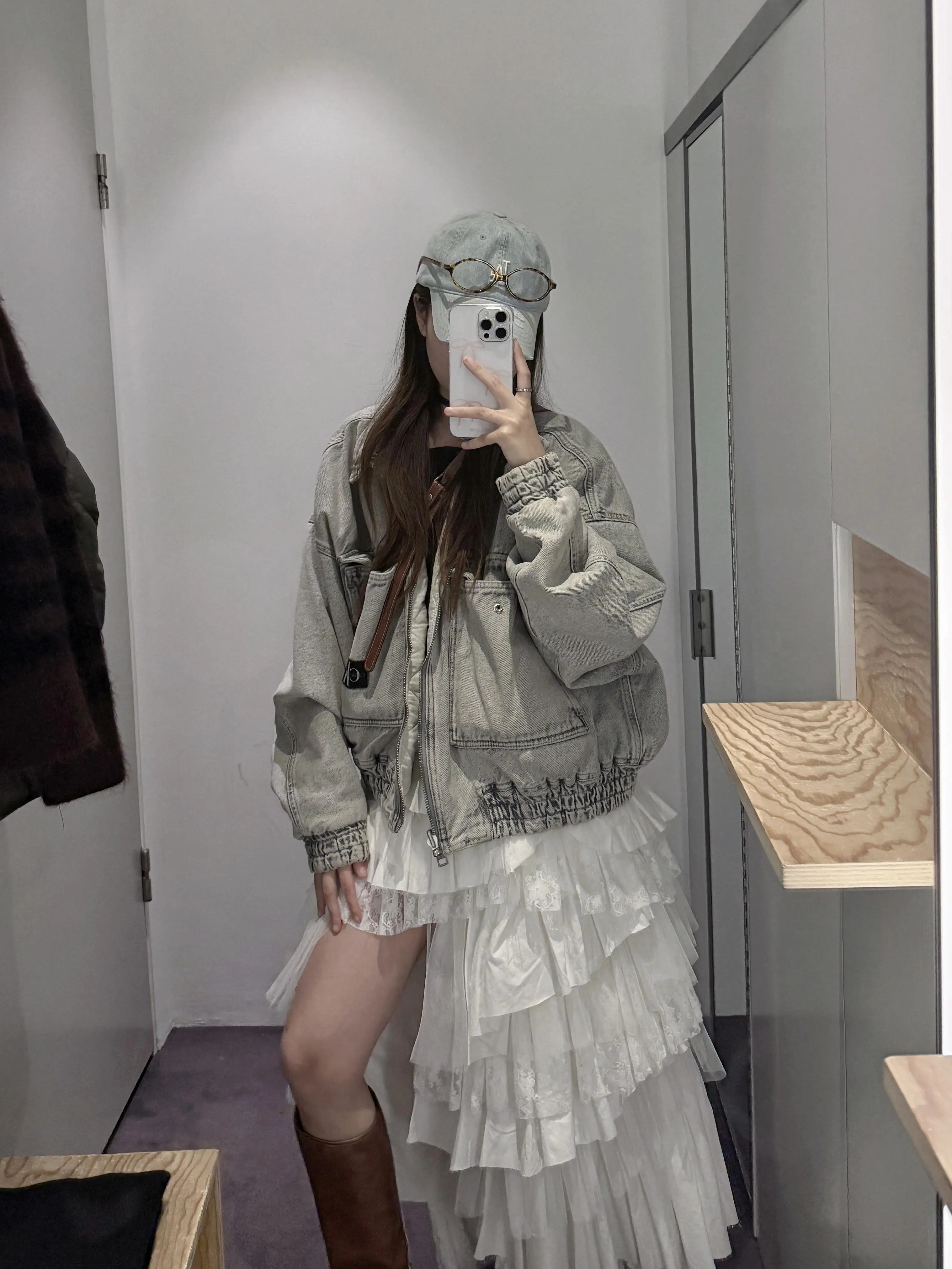 Designer Asymmetric Cake Skirt Women White Fairy Hot Multi Layers Sweet Korean High Slit Long Cake Ball Gown Skirts