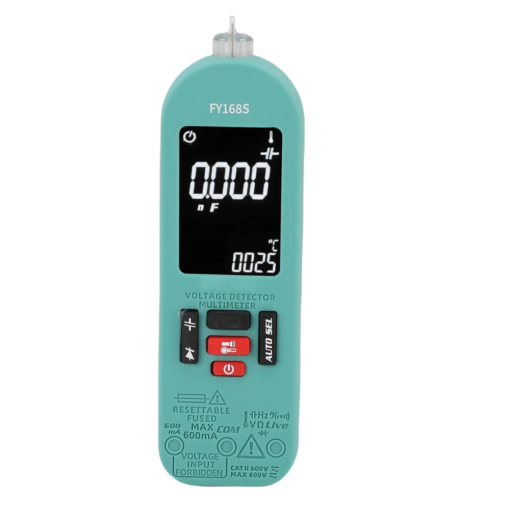 Multimeter With Circuit Break Detection Battery Tester Auto-ranging DMM Digital Multimeter Built-in 400mAh Battery
