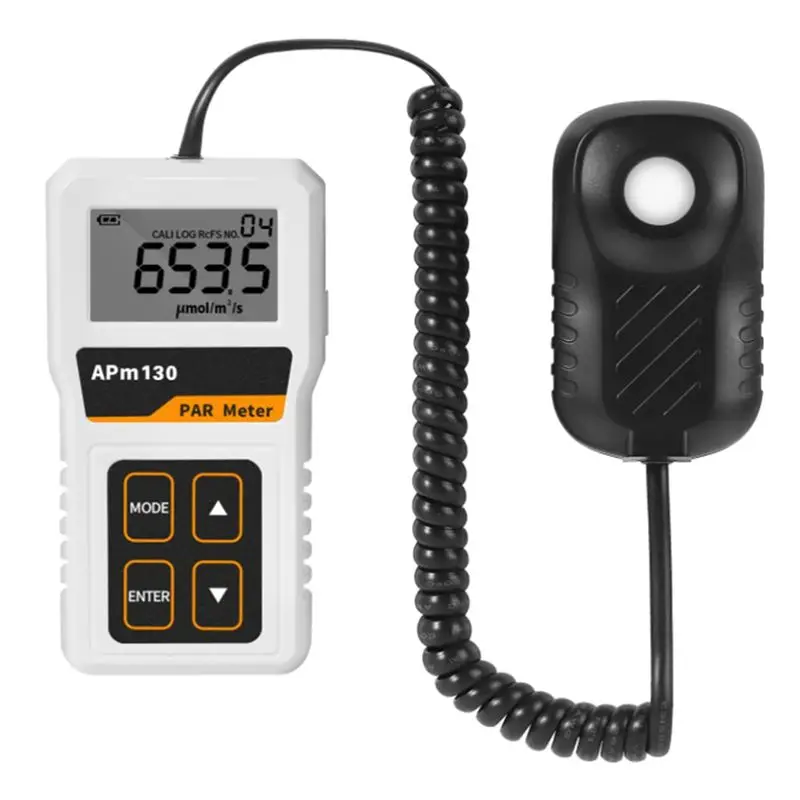 

Happy New- Quantum PAR Meter For Led Grow Lights,High Precision PPFD Meter With 400-700Nm Range