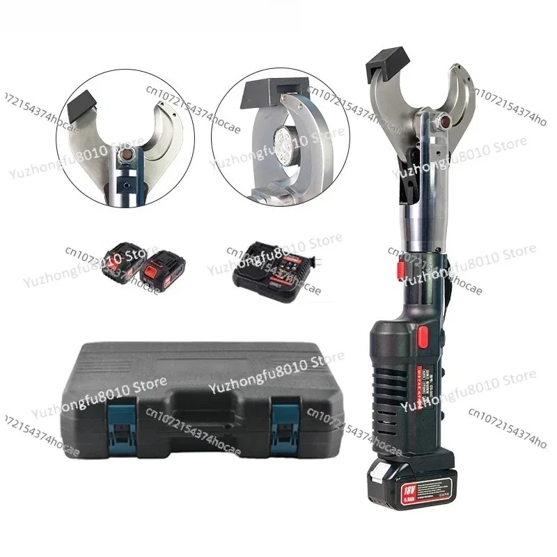 Lithium Powered ES-65C Battery Hydraulic Cable Cutter for 65mm Max Cutting Dia for Copper/Aluminum Cables