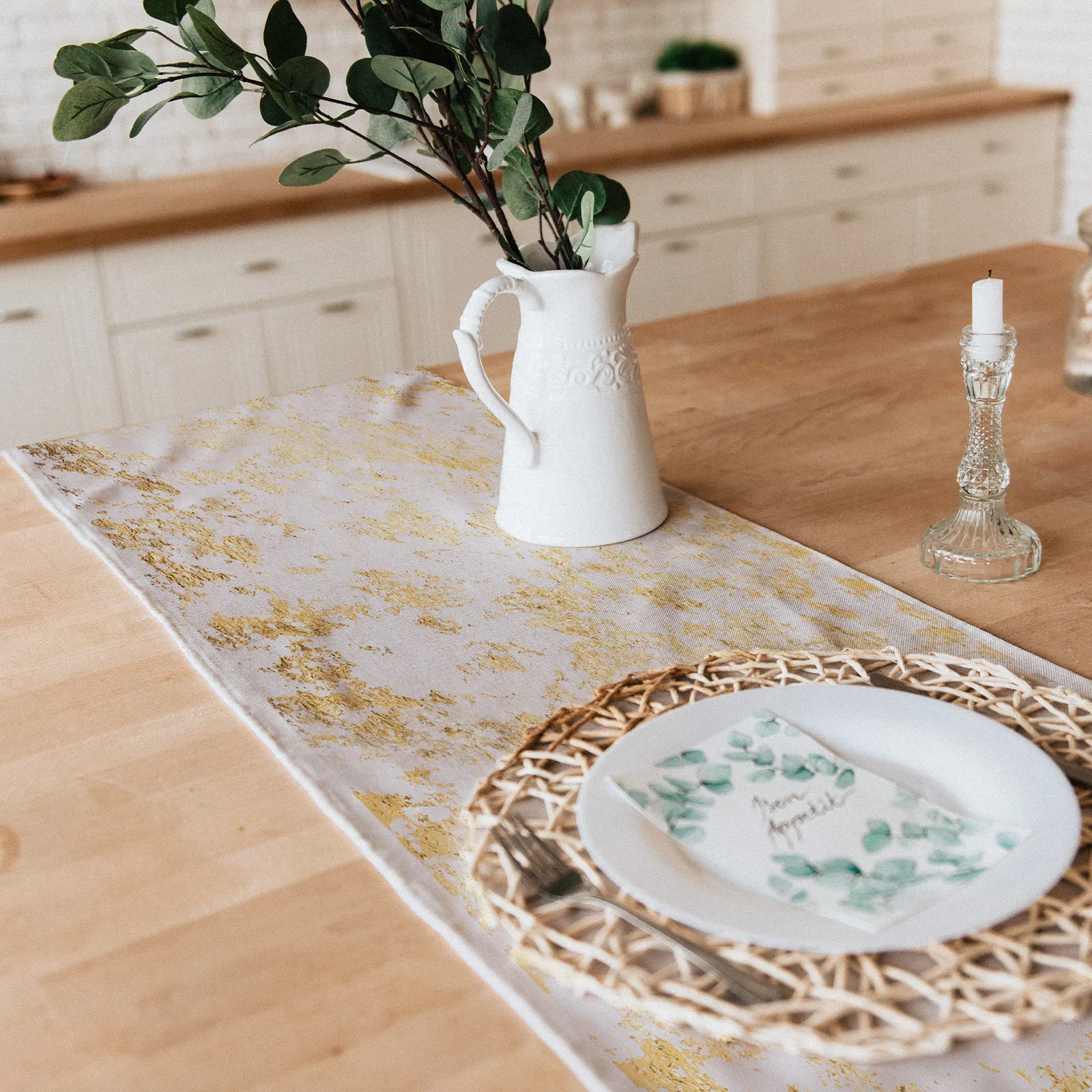 1 Roll Mesh Table Runner Gold Elegant Party Wedding Banquet Birthday Festival Dinner Decor Centerpiece Tablecloth