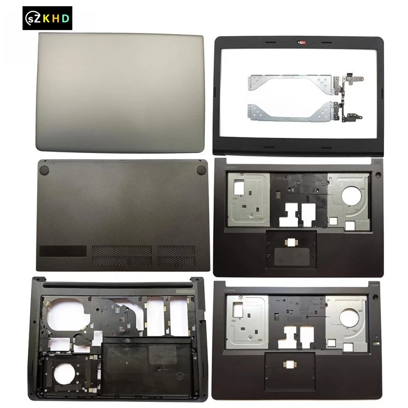 

Задняя крышка ЖК-экрана, передняя рамка, рамка, подставка для рук, шарнир, новый для ThinkPad E470 E475, базовая крышка E, дверь на нижней части корпуса 01EN23