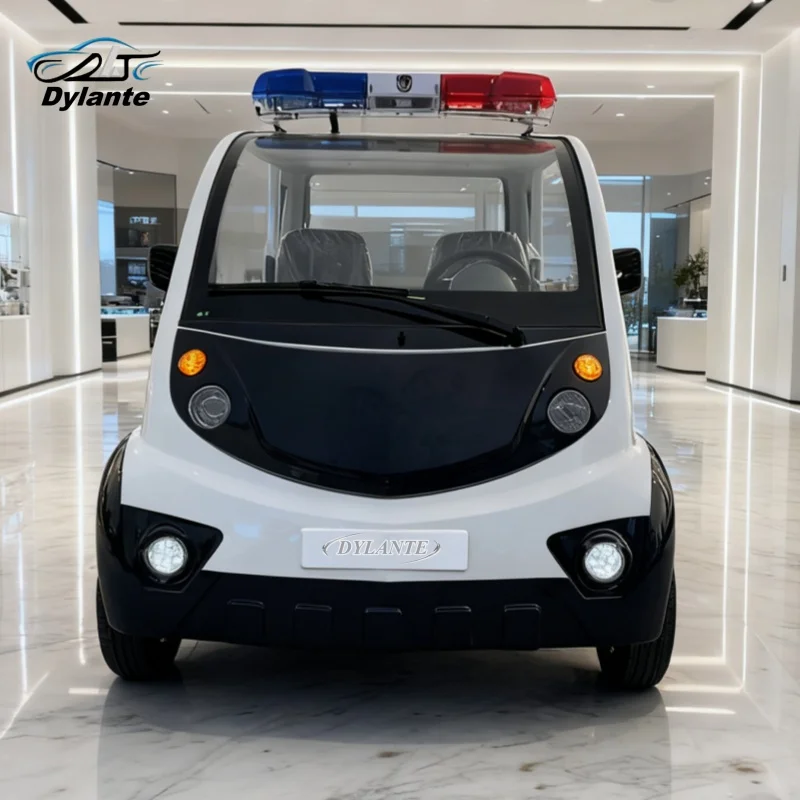 All-Terrain Mini Sightseeing Club Off-Road Vehicle 5 Seats 60V 4000W Electric Four-Wheeler With Rear Cargo Box