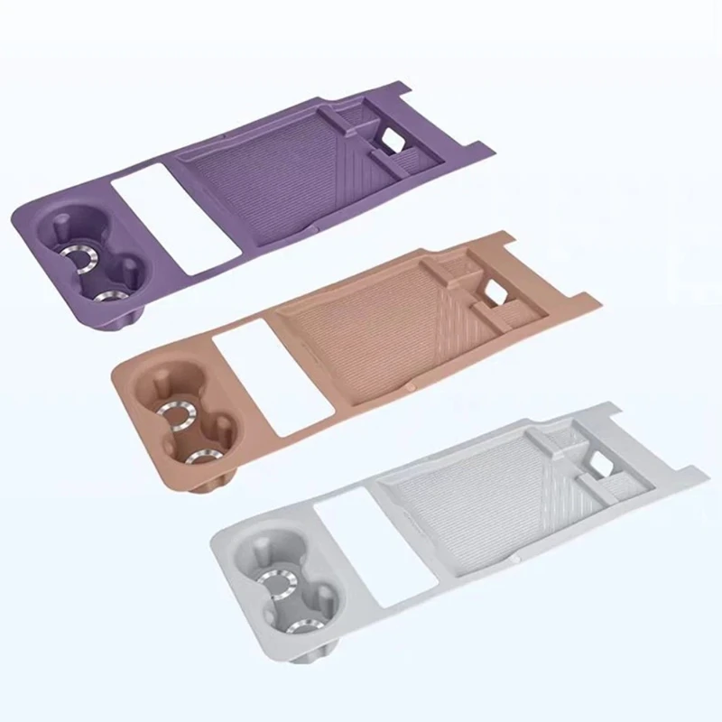 Silicone Car Cup Holder Mat Center Console Storage Pad Anti-Scratch Protection Cover for Changan AVATR 07 2024 2025
