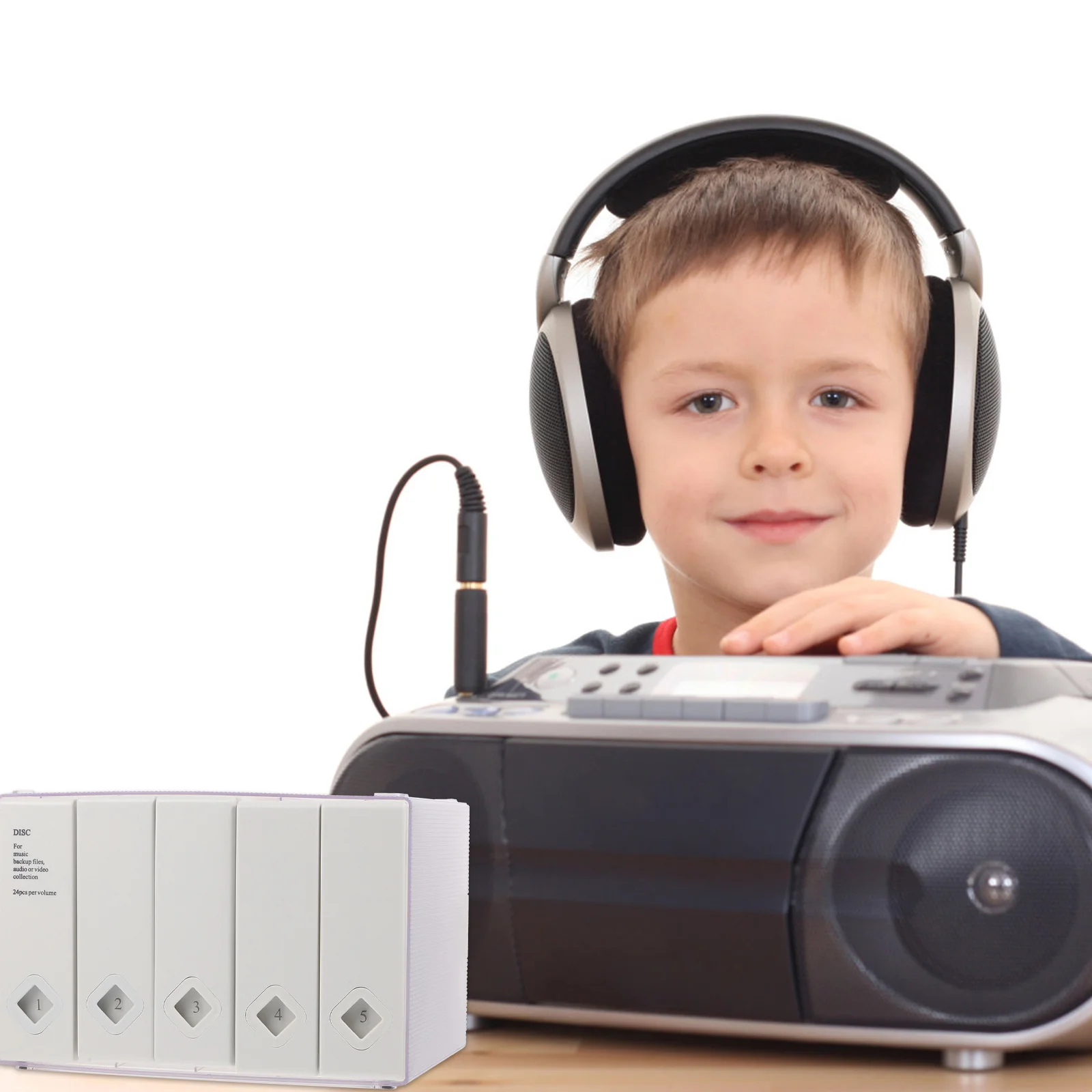 Etui na płyty CD o dużej pojemności, miękka wewnętrzna powłoka, odporny na wstrząsy, przenośny organizer na płyty CD, etui do przechowywania płyt CD.