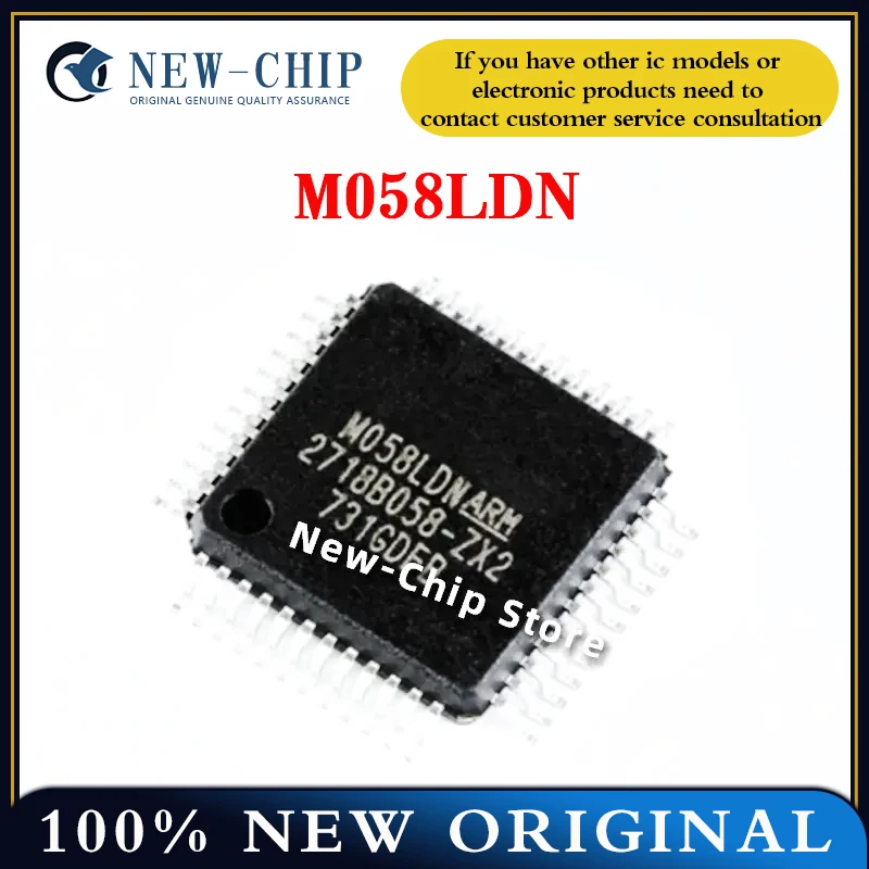 2PCS-20 TEILE/LOS M058LDN LQFP-48 Neue original