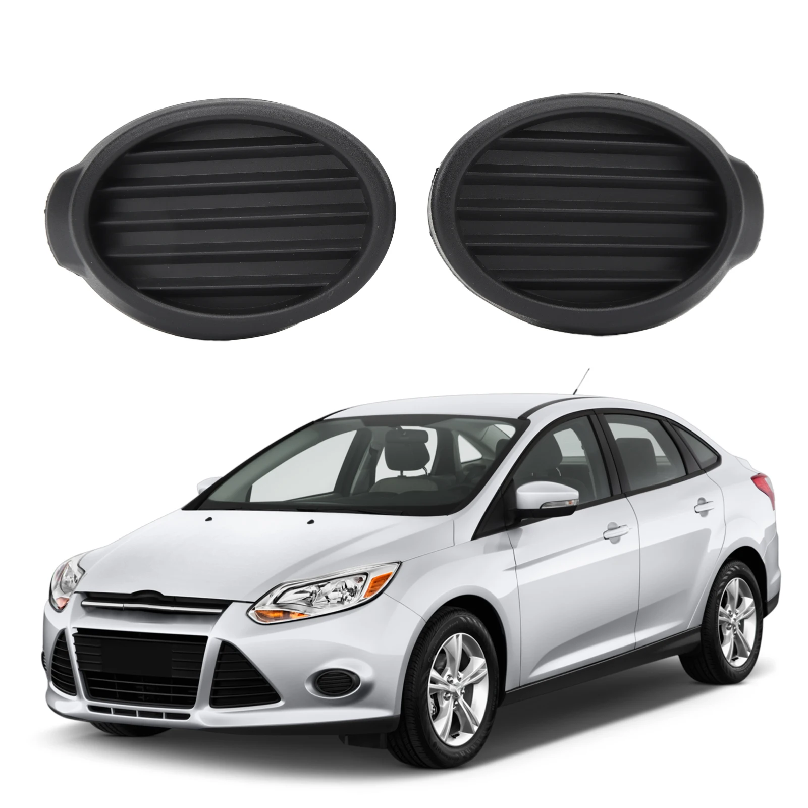 

1 пара противотуманных фар CP9Z17B814A, замена для Ford Focus 2012-2014, черный