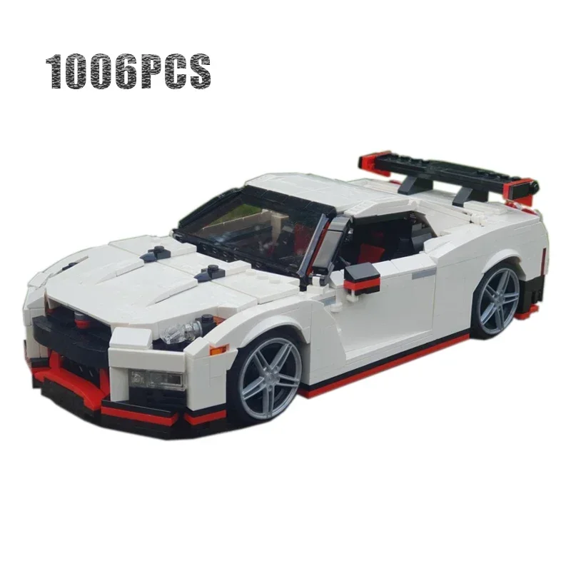 NEW Creative Series Nismo GTR R35 Speed Racing Model Buiding Kit Block Self-locking Bricks Birthday Christmas Gift