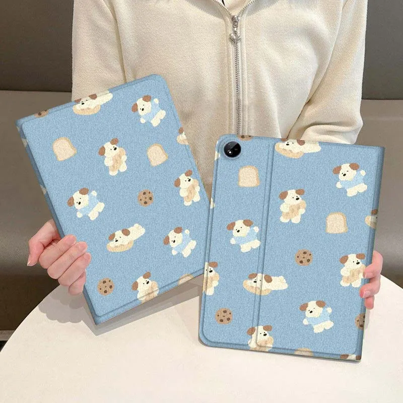 

Чехол с рисунком щенка мультяшного медведя для Vivo IQOO Pad2 Pad3 Pad5 Air SE Pro 12,1 12,3 13 11,5 11-дюймовый планшет