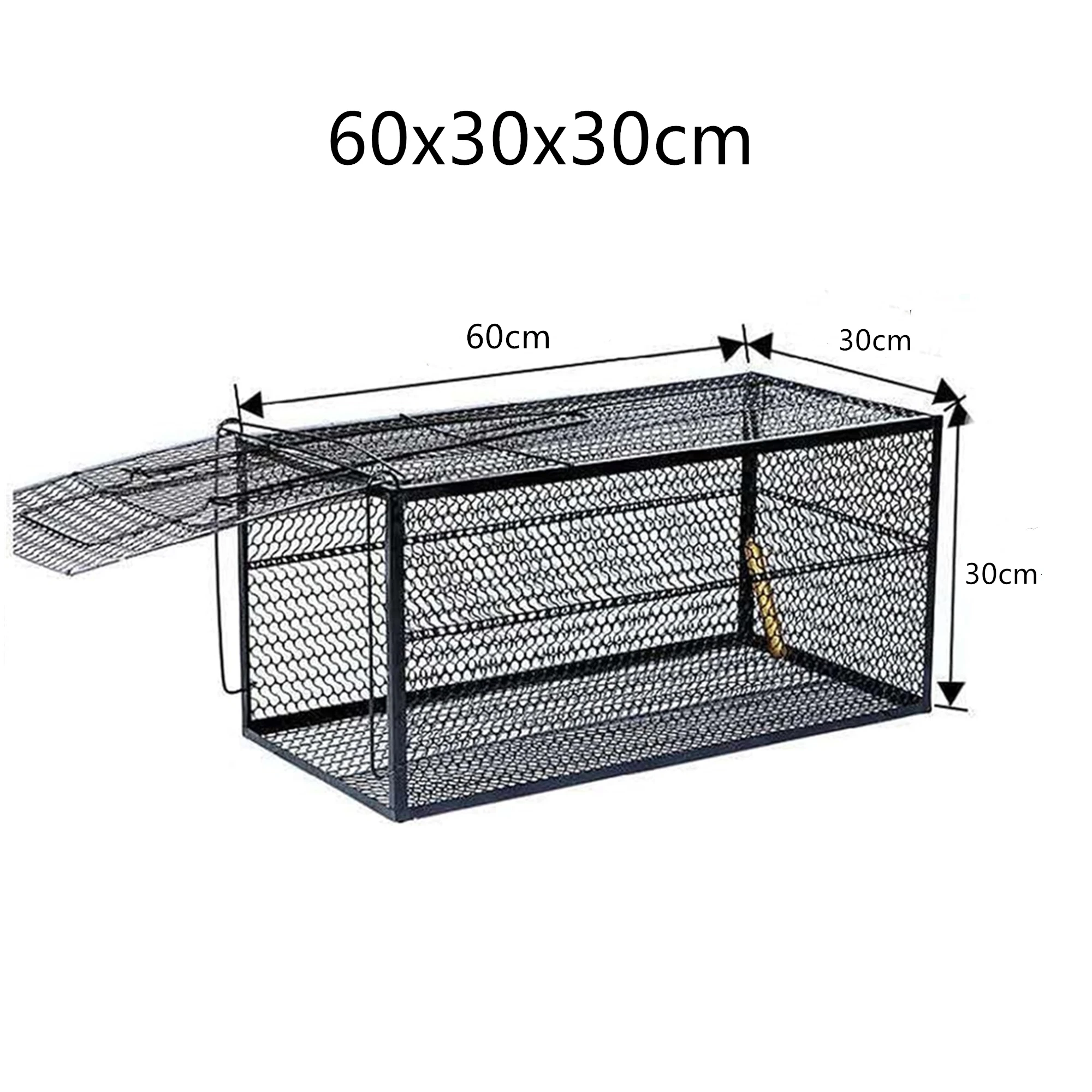 Sensitivity Live Mouse Trap Cage Encrypted Metal Mesh Humane No‑Kill Rat Squirrel Trap Indoor Outdoor Pest Control