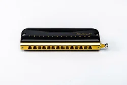 East top Chromatic Harmonica Key of C 14 hole AL Professional Mouth Organ Harmonica for Adults, Professional Player, Beginners