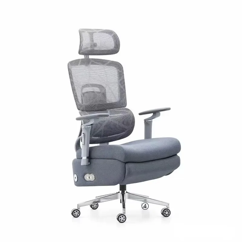 Modern Ergonomic Mesh Metal Home Office Executive Swivel Reclining Gaming Chair with Massage Feature for Home Office Use