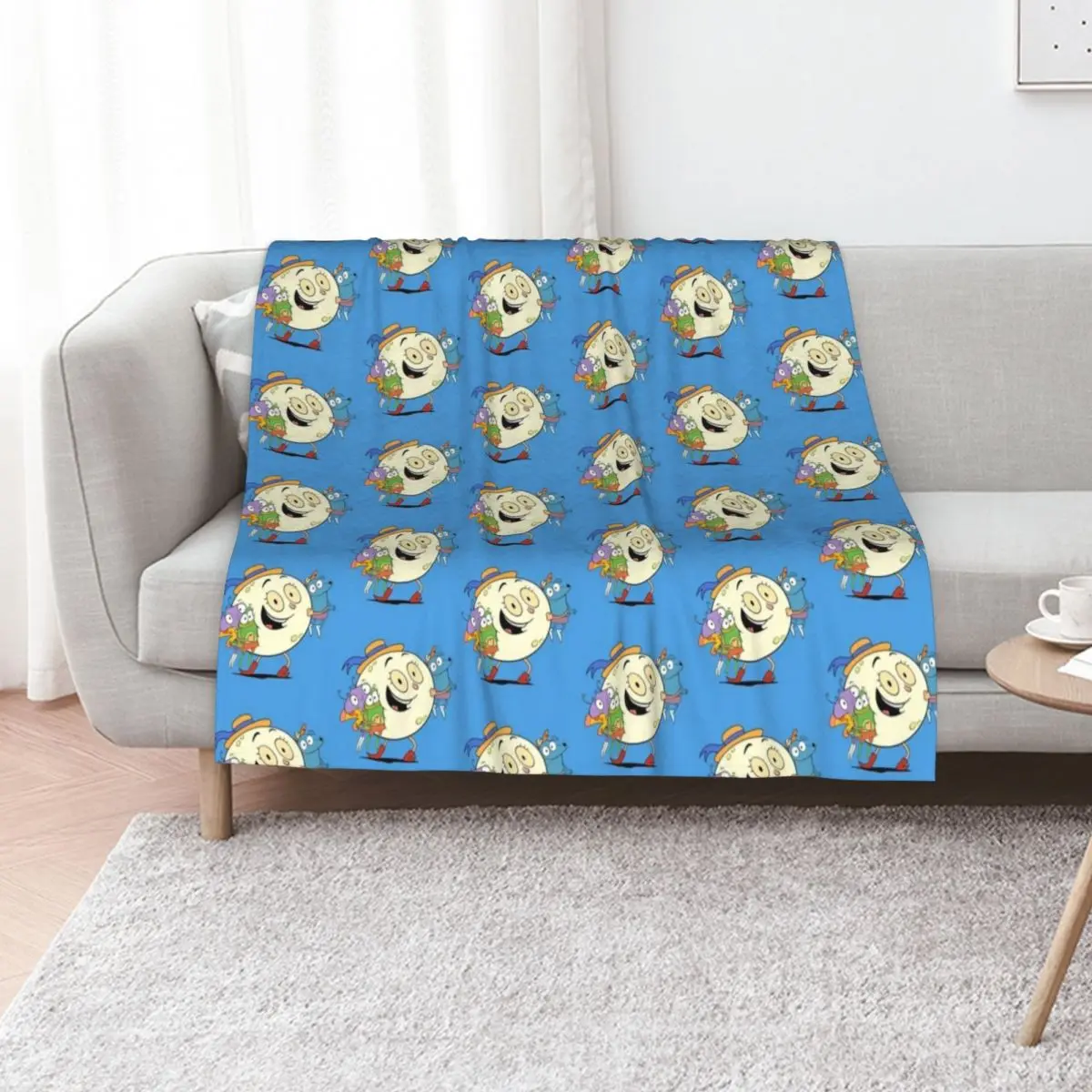 Let's Go Luna, Leo, Andy, and Carmen friends hug fan art Throw Blanket Soft Big Blankets Sofas Of Decoration Hairy Blankets