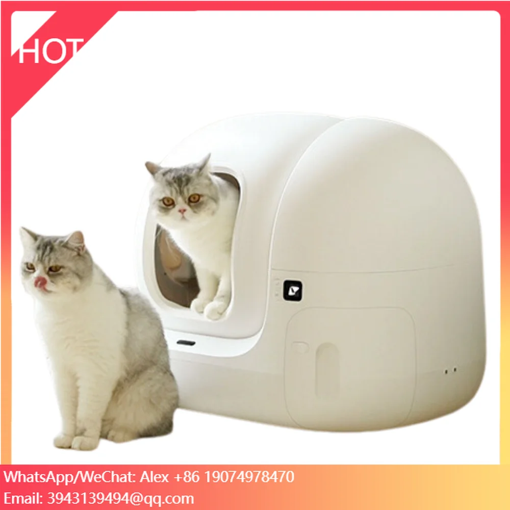 

PETKIT Automatic 76L Cat Box App Control Smart Self Cleaning Cat Box