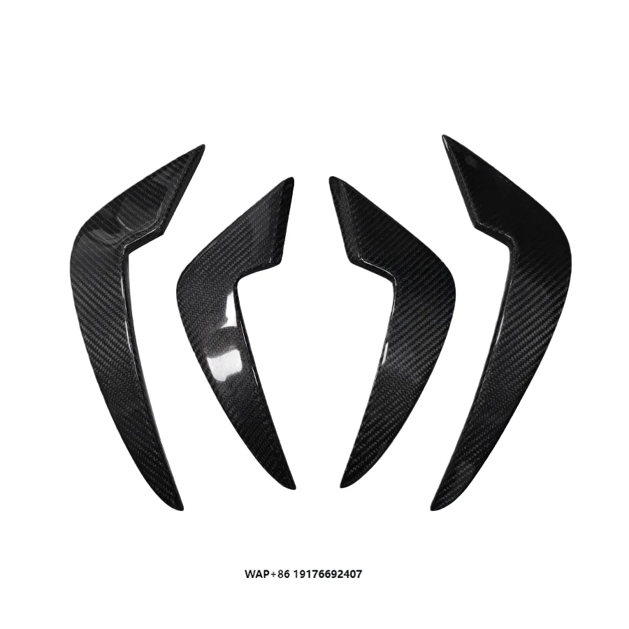 

Suitable for 2016-2020 forBMW M2 F87 Carbon Fiber AC Model Wind Blade Front Bumper Wind Blade Modification and Upgrade Blade
