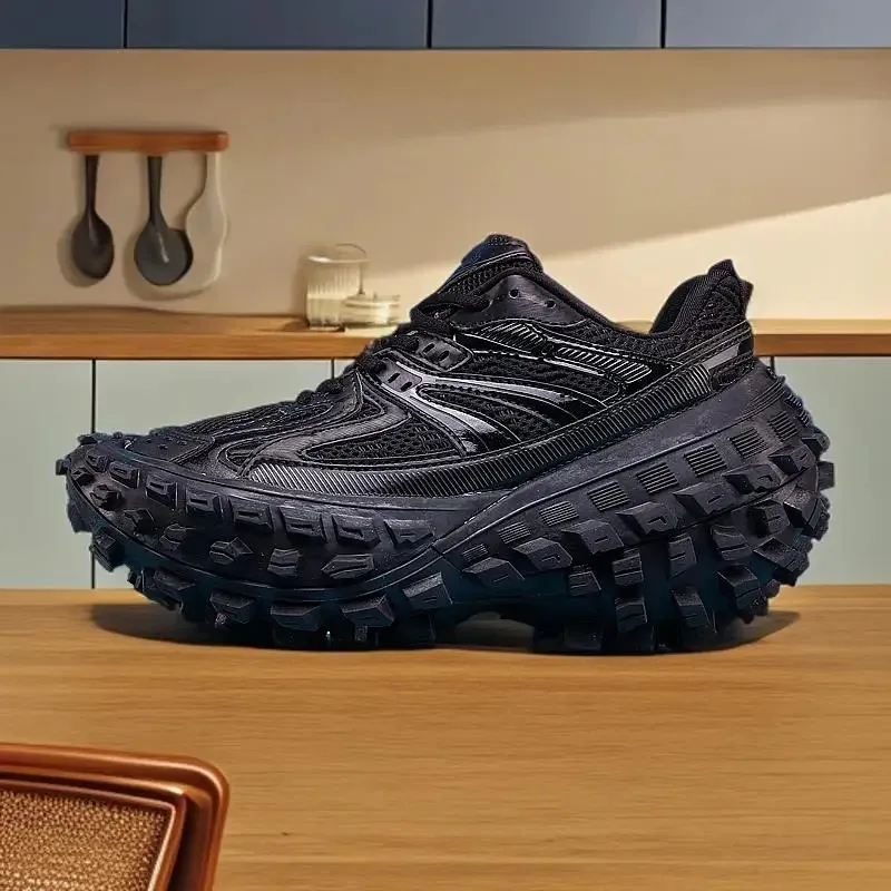 

2026-Fashionable All-match walking shoes thick sole heightening outdoor casual sports Basketball shoes