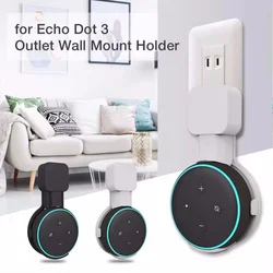 for Echo Dot 3 Wall Mount Holder Cord Management Bracket Portable for Alexa Echo Dot 3rd Generation Speaker Soundbox Hanger