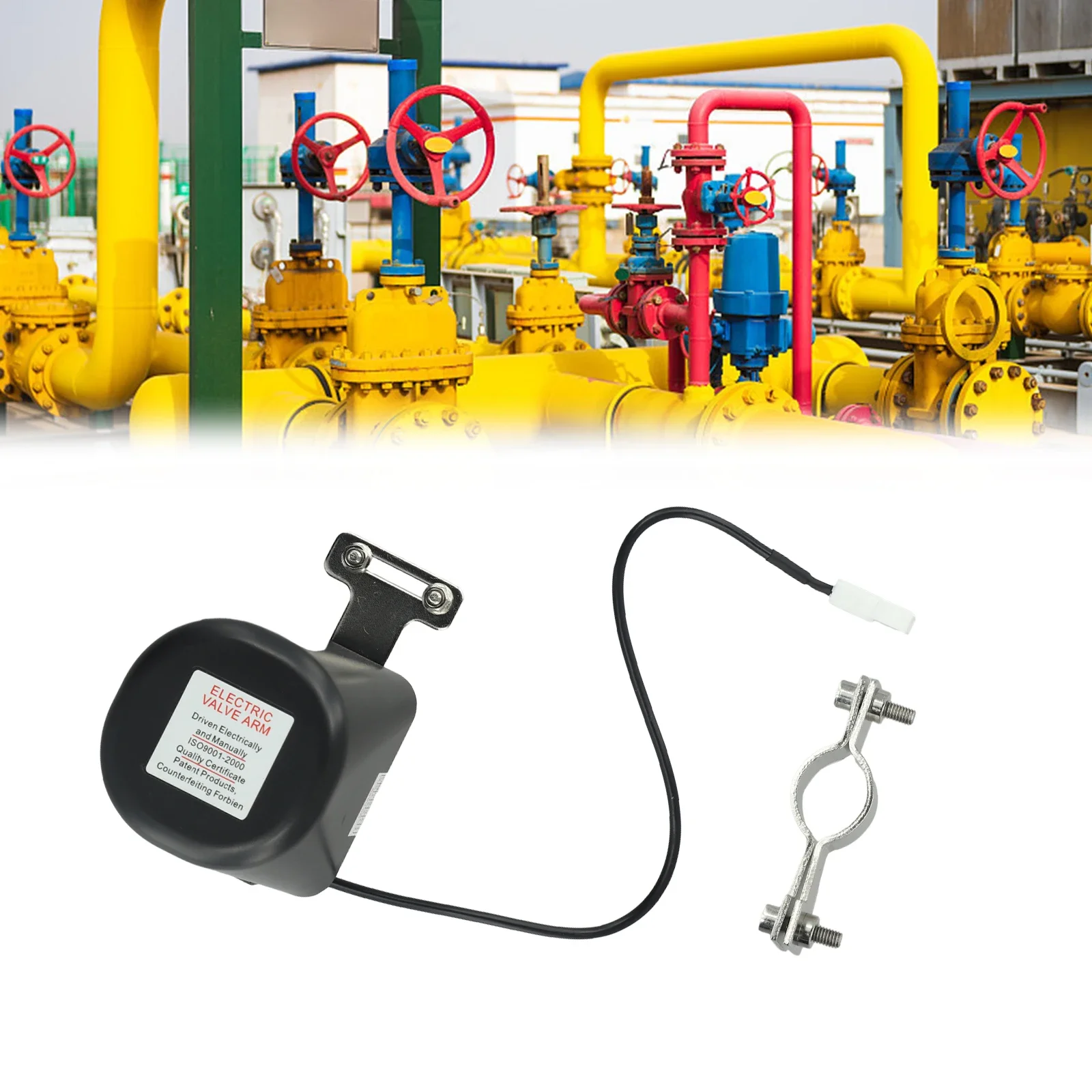 Efficient Electric Valve DN15DN20DN25 Water Alarm 12V Durable Construction Easy Integration Reliable